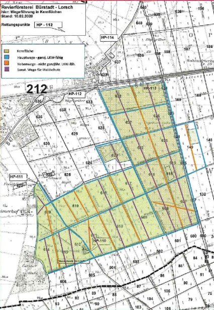 4 R29_teil_20211221_Forstl_Erschließungskarte_NSG_Bürstädterwald_Forstamt